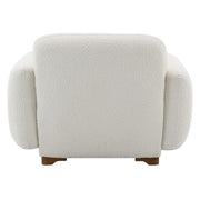 Darius - Chair With Pillow - Beige Boucle - R&R Furniture Gallery (Fountain Valley, CA)