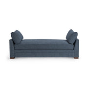 Classic Home Audrey daybed with a wooden frame, featuring a cozy cushioned seat and elegant design for living room or guest space