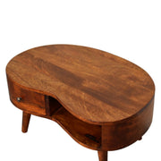 Wave Coffee Table With 1 Drawer - R&R Furniture Gallery (Fountain Valley, CA)