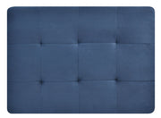 Contemporary upholstered ottoman from Glory Furniture with a sleek design and plush fabric, perfect as a modern living room accent piece.