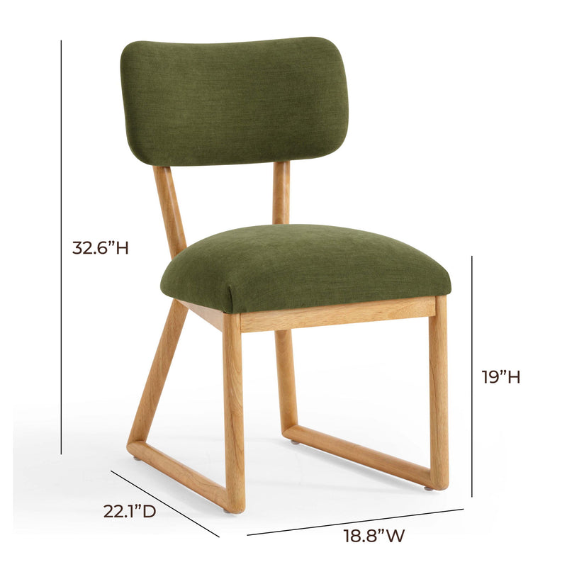 Bobbie - Performance Upcycled Fabric Dining Chair - R&R Furniture Gallery (Fountain Valley, CA)