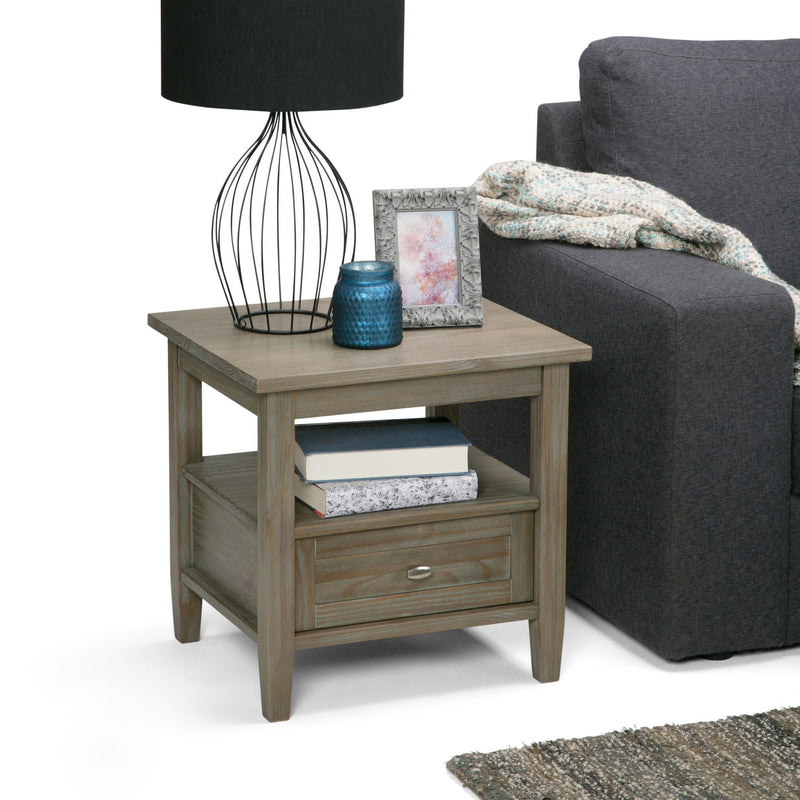 Warm Shaker - End Table - R&R Furniture Gallery (Fountain Valley, CA)