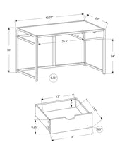 Computer Desk For Home Office, Laptop, 1 Storage Drawer, Contemporary & Modern - R&R Furniture Gallery (Fountain Valley, CA)