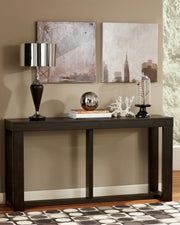 Watson - Sofa Table - Dark Brown - R&R Furniture Gallery (Fountain Valley, CA)