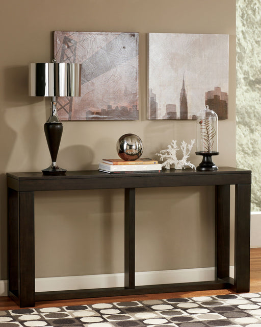 Watson - Sofa Table - Dark Brown - R&R Furniture Gallery (Fountain Valley, CA)