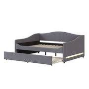 Upholstered Daybed With Light And Trundle - R&R Furniture Gallery (Fountain Valley, CA)