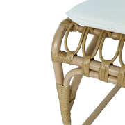 Outdoor Wicker Dining Chairs With Washable Cushion (Set of 2) - R&R Furniture Gallery (Fountain Valley, CA)