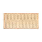 Set of Dolce TOV Furniture placemat set featuring stylish tablecloths with intricate patterns on a dining table.