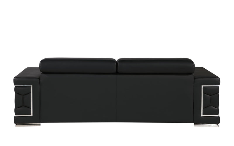 296 - Leather Sofa - R&R Furniture Gallery (Fountain Valley, CA)
