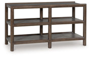 Kallenny - Sofa Table - Brown / Gray - R&R Furniture Gallery (Fountain Valley, CA)