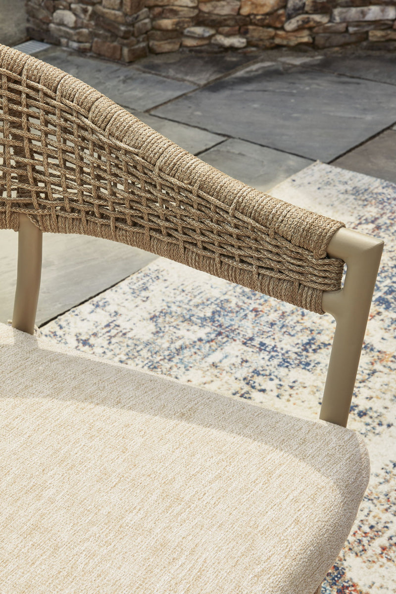 Orchard Beach - Arm Chair With Cushion (Set of 4) - Beige - R&R Furniture Gallery (Fountain Valley, CA)