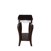 Mathias - Sofa Table - White & Walnut - R&R Furniture Gallery (Fountain Valley, CA)