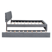 Upholstered Platform Bed With Trundle - R&R Furniture Gallery (Fountain Valley, CA)