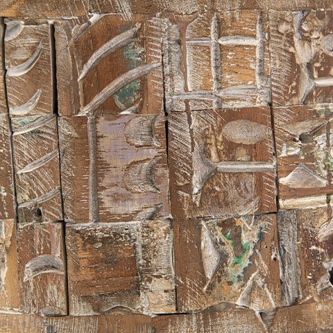 Meltland - Vase - Square - Natural / Black - R&R Furniture Gallery (Fountain Valley, CA)