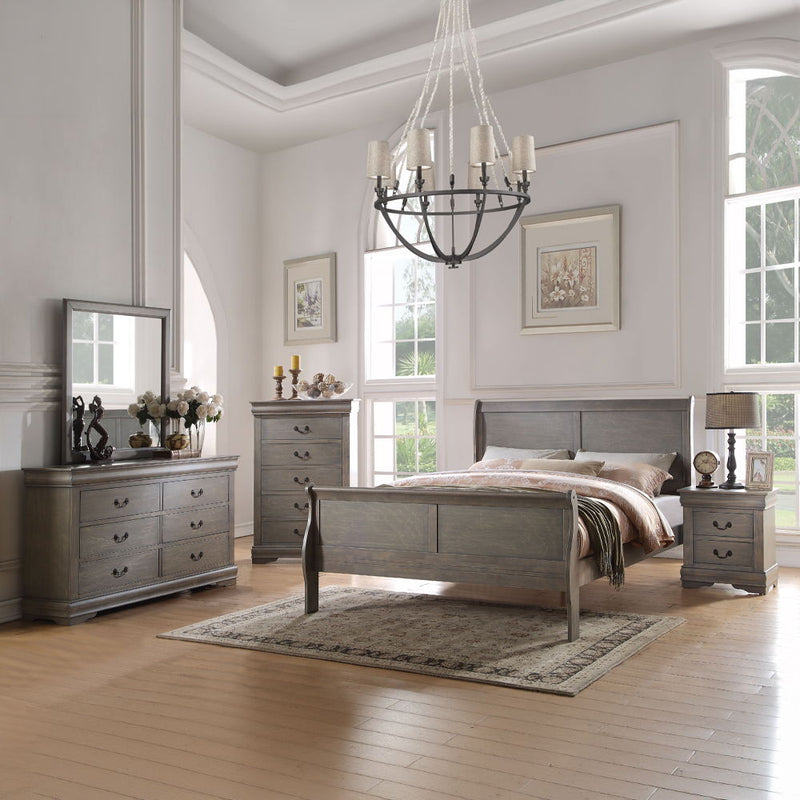 Louis Philippe - Accent Mirror - R&R Furniture Gallery (Fountain Valley, CA)