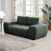 Medwin - Loveseat - Green - R&R Furniture Gallery (Fountain Valley, CA)