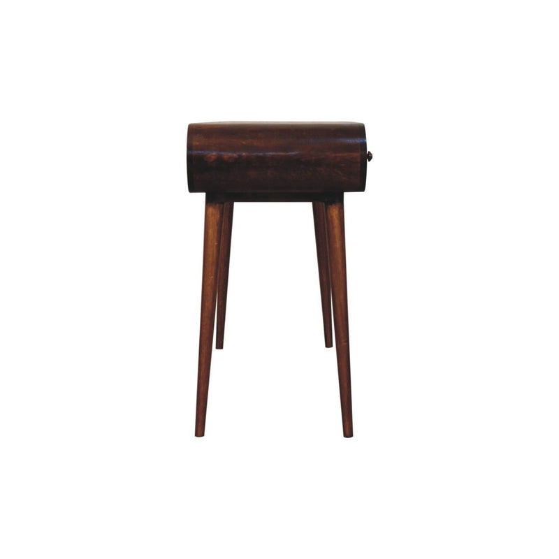 London - Arch Writing Desk - Dark Brown - R&R Furniture Gallery (Fountain Valley, CA)