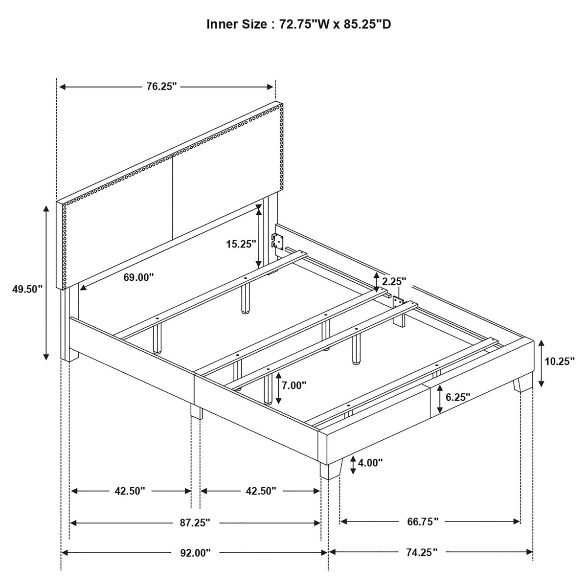 Guyancourt - Panel Bed