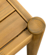 Classic Patio Dining Table, Acacia Wood - Light Teak - R&R Furniture Gallery (Fountain Valley, CA)