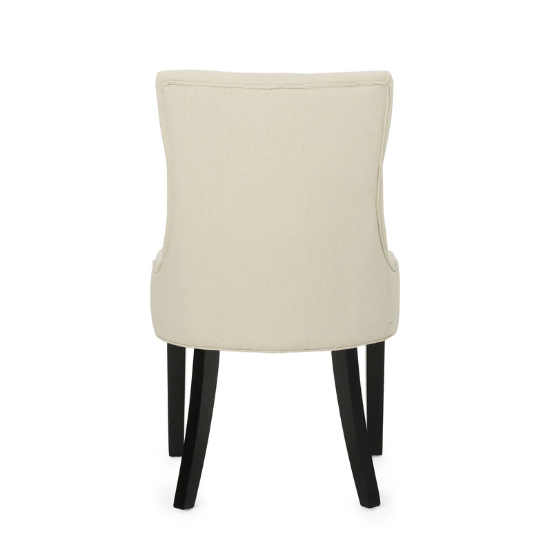 Cheney - Contemporary Dining Chair Tufted Upholstery (Set of 2) - R&R Furniture Gallery (Fountain Valley, CA)