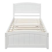 Platform Bed & Headboard, Footboard And Wood Slat Support - R&R Furniture Gallery (Fountain Valley, CA)