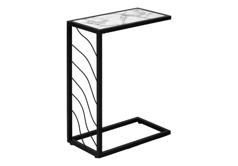 Accent Table, C - Shaped, Contemporary & Modern Convenient Design - R&R Furniture Gallery (Fountain Valley, CA)