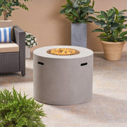 Round Iron Fire Pit With 40, 000 Btu - R&R Furniture Gallery (Fountain Valley, CA)