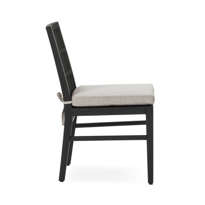 Westville - Outdoor Dining Chair (Set of 2) - Black - R&R Furniture Gallery (Fountain Valley, CA)