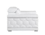 296 - Genuine Leather Living Room Set - R&R Furniture Gallery (Fountain Valley, CA)