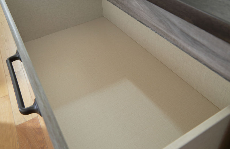 Bronyan - Four Drawer Chest - Dark Gray - R&R Furniture Gallery (Fountain Valley, CA)