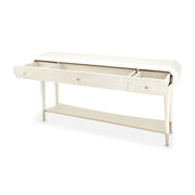 La Rachelle - Console Table - Champagne - R&R Furniture Gallery (Fountain Valley, CA)