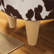 Cow Shaped Ottoman Footstool - R&R Furniture Gallery (Fountain Valley, CA)