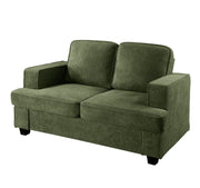 Modern Loveseat, Comfortable 2 Seater Couch With Deep Seating, Loose Back Cushions, Wide Arms - R&R Furniture Gallery (Fountain Valley, CA)
