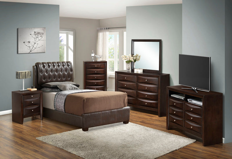 Tufted Upholstered Bed - R&R Furniture Gallery (Fountain Valley, CA)