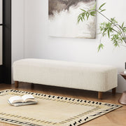 Contemporary Ottoman With Foam Cushion And Durable Upholstery - R&R Furniture Gallery (Fountain Valley, CA)