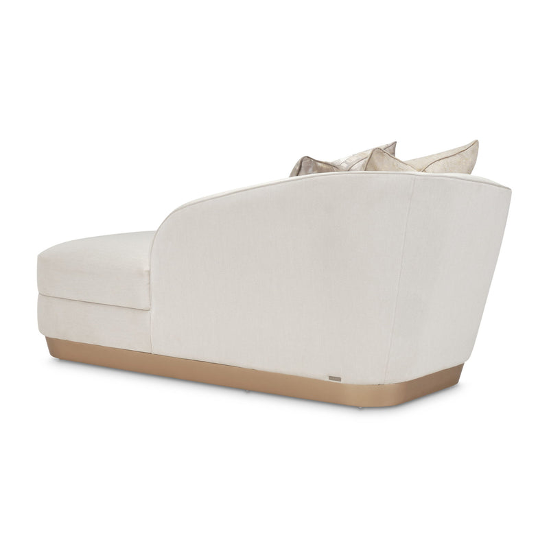 La Rachelle - Chaise - Icicle / Champagne - R&R Furniture Gallery (Fountain Valley, CA)