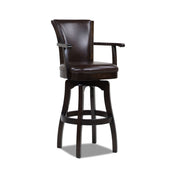Williams - Swivel Bar Stool With Armrests - R&R Furniture Gallery (Fountain Valley, CA)
