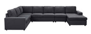 Hayden - 7 Seat Reversible Modular Sectional Sofa Chaise - R&R Furniture Gallery (Fountain Valley, CA)