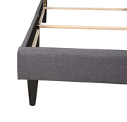 Button tufted upholstered bed by Glory Furniture with a cozy, elegant design perfect for stylish bedroom spaces