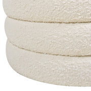 Fuji - Oversized Round Storage Ottoman - R&R Furniture Gallery (Fountain Valley, CA)