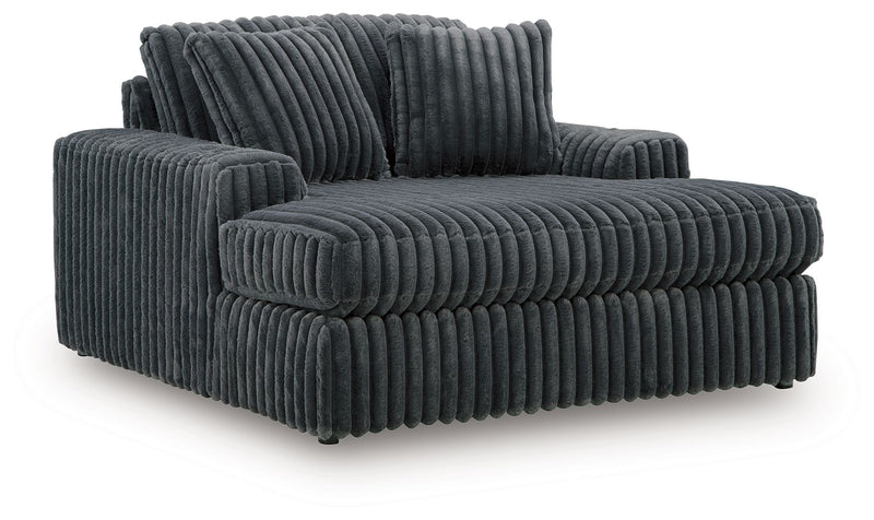 Midnight-Madness - Oversized Chaise - R&R Furniture Gallery (Fountain Valley, CA)