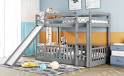 Functional Bunk Bed & Convertible Ladder And Slide - R&R Furniture Gallery (Fountain Valley, CA)