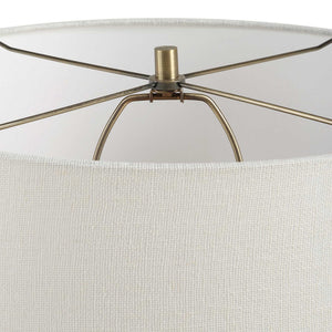Rya - Ceramic Table Lamp - Brown