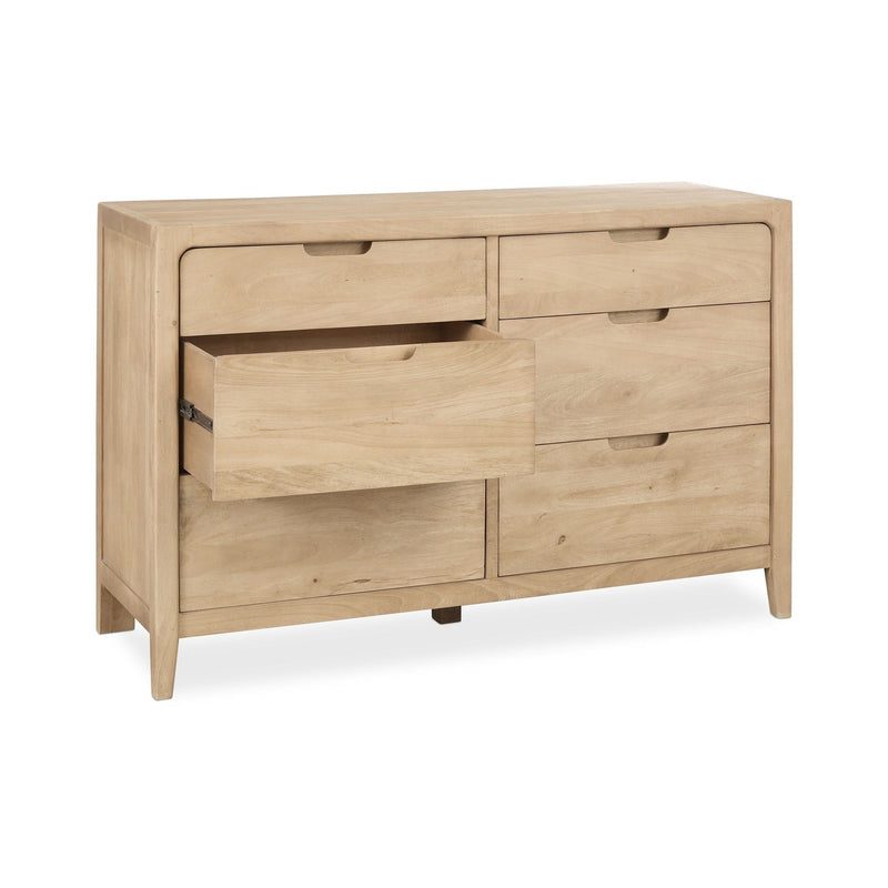 Laguna - 6 Drawer Dresser - Natural Maple - R&R Furniture Gallery (Fountain Valley, CA)