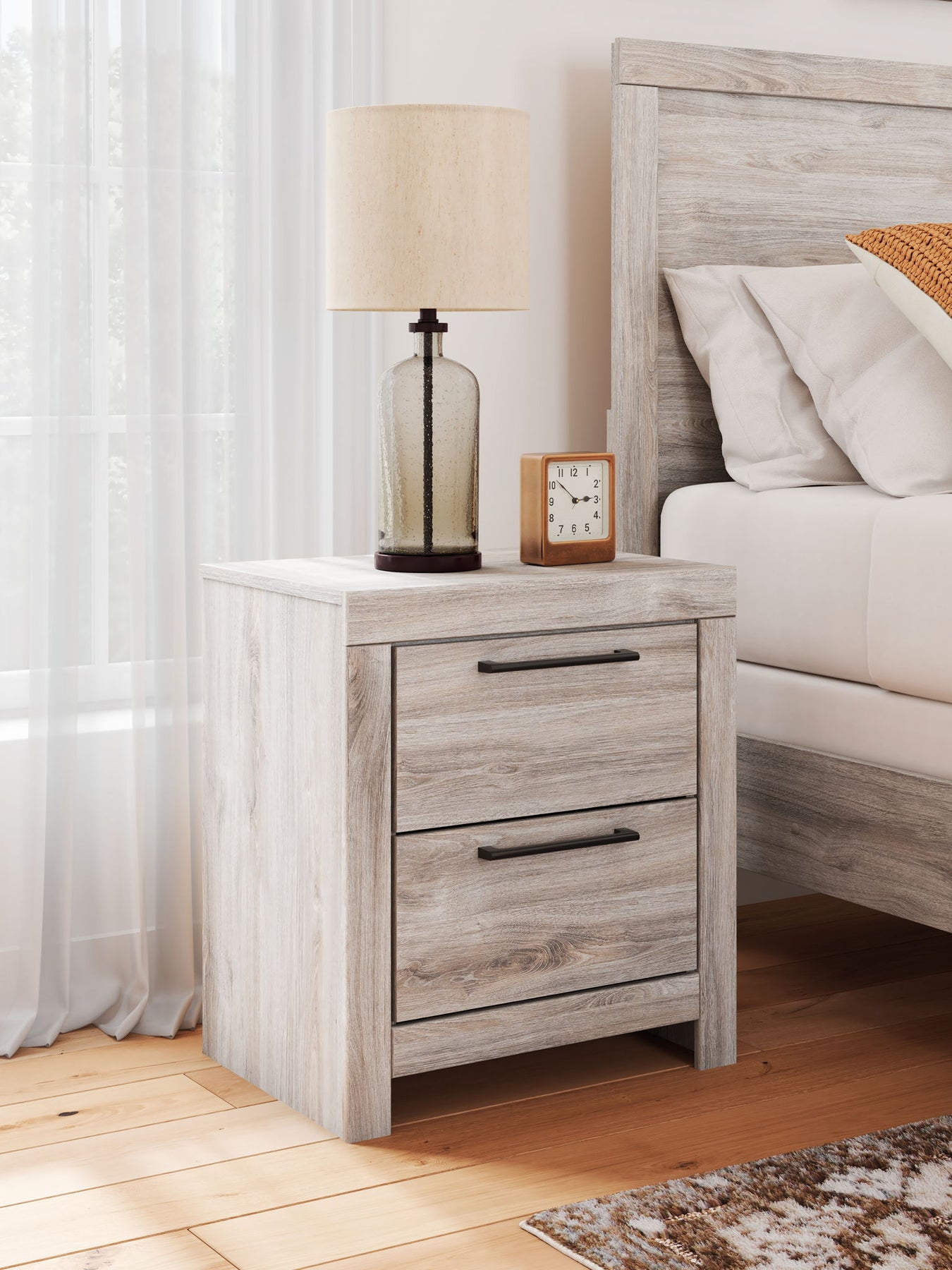 Broachmyn - Two Drawer Night Stand - R&R Furniture Gallery (Fountain Valley, CA)