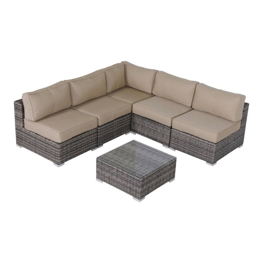 Seating Set With Cushions Handcrafted Wicker Design - R&R Furniture Gallery (Fountain Valley, CA)