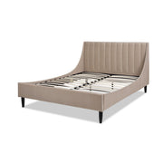 Aspen - Vertical Tufted Modern Headboard Platform Bed Set - R&R Furniture Gallery (Fountain Valley, CA)