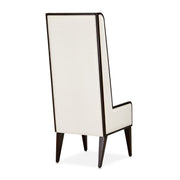 Belmont Place - Desk Chair - White / Dark Brown - R&R Furniture Gallery (Fountain Valley, CA)