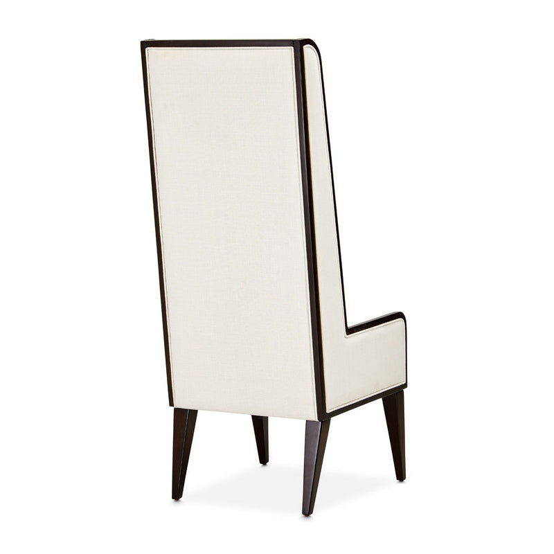 Belmont Place - Desk Chair - White / Dark Brown - R&R Furniture Gallery (Fountain Valley, CA)