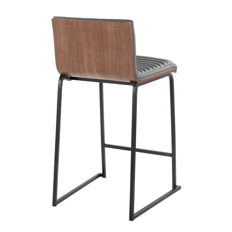 Mason Mara - Contemporary Fixed Height Quality Counter Stool (Set of 2) - R&R Furniture Gallery (Fountain Valley, CA)